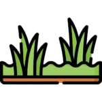 Icon von einem grünem Gras darauf (Made by Wildlife)